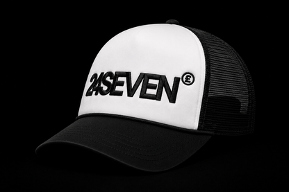 24SEVEN HATS - Black & white