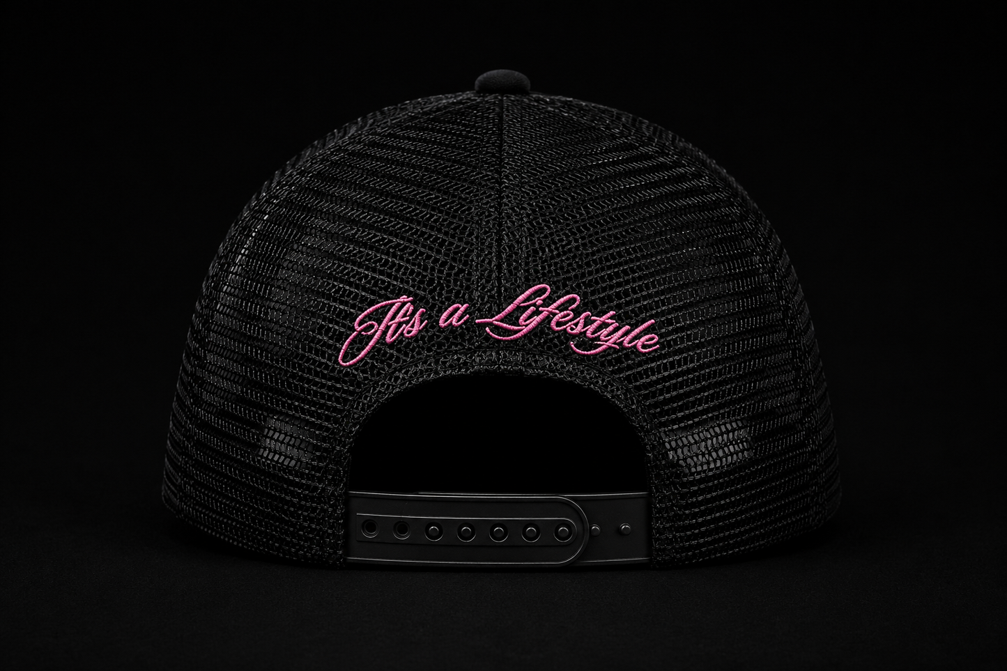 24SEVEN HAT - Black & Pink